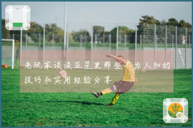 老玩家谈谈亚星里那些不为人知的技巧和实用经验分享