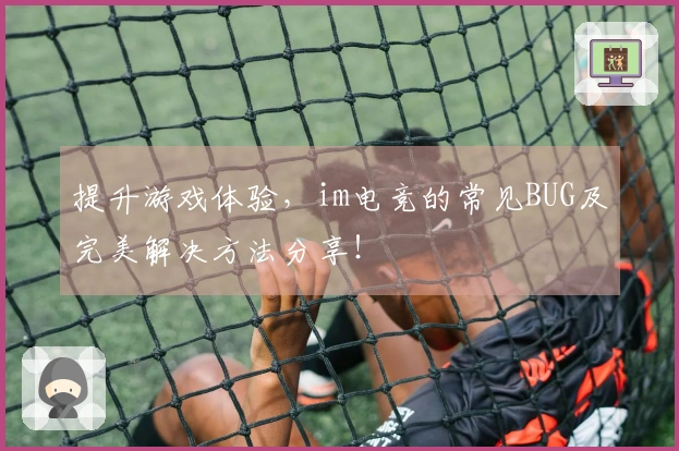 提升游戏体验，im电竞的常见BUG及完美解决方法分享！